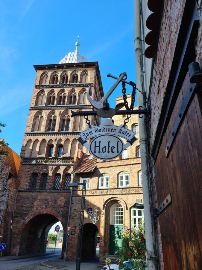 Altstadthotel Zum Goldenen Anker Любек Экстерьер фото